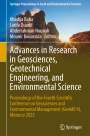 : Advances in Research in Geosciences, Geotechnical Engineering, and Environmental Science, Buch