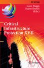 : Critical Infrastructure Protection XVII, Buch