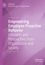"Empowering Employee Proactive Behavior" steht groß auf lila Hintergrund, darunter die Herausgeber Fahri Özsungur, Fevziye Bekar.