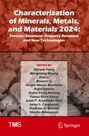 : Characterization of Minerals, Metals, and Materials 2024, Buch