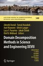 : Domain Decomposition Methods in Science and Engineering XXVII, Buch