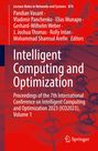 : Intelligent Computing and Optimization, Buch