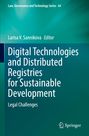 : Digital Technologies and Distributed Registries for Sustainable Development, Buch