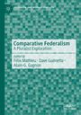 "Comparative Federalism: A Pluralist Exploration" ist zentral. Grünes Mosaikmuster im Hintergrund.