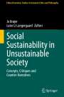 : Social Sustainability in Unsustainable Society, Buch