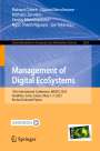 : Management of Digital EcoSystems, Buch