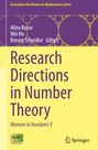 : Research Directions in Number Theory, Buch