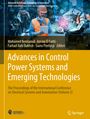 : Advances in Control Power Systems and Emerging Technologies, Buch