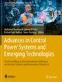 Advances in Control Power Systems and Emerging Technologies, Buch