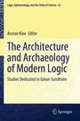 Gelbes Buchcover mit Text: "The Architecture and Archaeology of Modern Logic" von Ansten Klev. Logo von Springer. 