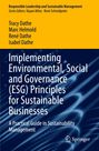 Tracy Dathe: Implementing Environmental, Social and Governance (ESG) Principles for Sustainable Businesses, Buch
