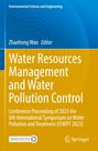 : Water Resources Management and Water Pollution Control, Buch