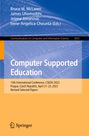 : Computer Supported Education, Buch