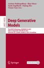 : Deep Generative Models, Buch