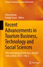 : Recent Advancements in Tourism Business, Technology and Social Sciences, Buch