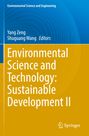 : Environmental Science and Technology: Sustainable Development II, Buch