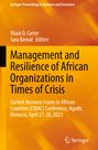 : Management and Resilience of African Organizations in Times of Crisis, Buch