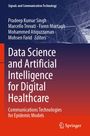 „Data Science and Artificial Intelligence for Digital Healthcare“, roter Hintergrund, Springer-Logo unten.