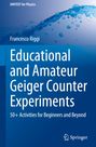 Francesco Riggi: Educational and Amateur Geiger Counter Experiments, Buch