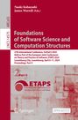 : Foundations of Software Science and Computation Structures, Buch