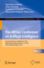 : Pan-African Conference on Artificial Intelligence, Buch