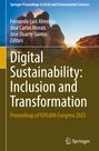 : Digital Sustainability: Inclusion and Transformation, Buch