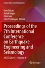: Proceedings of the 7th International Conference on Earthquake Engineering and Seismology, Buch