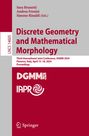 Sara Brunetti: Discrete Geometry and Mathematical Morphology, Buch