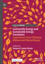 : Community Energy and Sustainable Energy Transitions, Buch