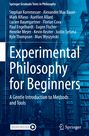 Stephan Kornmesser: Experimental Philosophy for Beginners, Buch