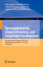 : Renewable Energy, Green Computing, and Sustainable Development, Buch