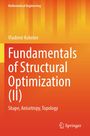 Text: "Fundamentals of Structural Optimization (II)" auf orangefarbenem Hintergrund; Logo rechts unten.