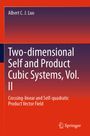 "Two-dimensional Self and Product Cubic Systems, Vol. II" von Albert C. J. Luo, roter Hintergrund mit Springer-Logo.