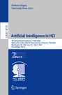 : Artificial Intelligence in HCI, Buch