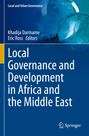 Titel: Local Governance and Development in Africa and the Middle East. Oben Erde, Lupe und blaue Töne, Springer-Logo.