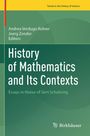 Titel: "History of Mathematics and Its Contexts". 
Untertitel: "Essays in Honor of Gert Schubring". 
Autoren: Andrea Verdugo Rohrer, Joerg Zender. 
Grünes Design.