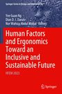 Human Factors and Ergonomics Toward an Inclusive and Sustainable Future. Gefüllter Kopf mit 3D-Würfeln links.