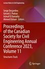 Proceedings of the Canadian Society for Civil Engineering Annual Conference 2023, Volume 11, Buch