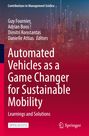 : Automated Vehicles as a Game Changer for Sustainable Mobility, Buch