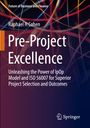 "Pre-Project Excellence" von Raphael H Cohen; bunte Linien auf dunklem Hintergrund; Verlagslogo: Springer.
