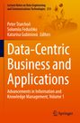 „Data-Centric Business and Applications“, Buchcover, Autoren: Peter Štarchoň, Solomiia Fedushko, Katarína Gubíniová, Springer-Verlag.