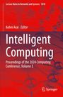 Intelligent Computing: Proceedings of the 2024 Computing Conference, Volume 3. Hintergrund mit Molekülstruktur.