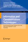 : Information and Communications Technologies, Buch