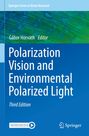"Polarization Vision and Environmental Polarized Light; Third Edition. Grün-blaues abstraktes Muster im Hintergrund."