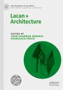 Text: "Lacan + Architecture, Edited by John Shannon Hendrix, Francesco Proto." Illustration: Grüne Skizze eines Gebäudes.