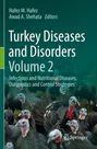 „Turkey Diseases and Disorders Volume 2“ steht über einem Bild mehrerer Truthähne in Nahaufnahme, darunter das Springer-Logo.