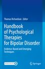 Titel: "Handbook of Psychological Therapies for Bipolar Disorder". Herausgeber: Thomas Richardson. Logos: Moremedia, Springer.