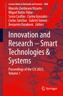 : Innovation and Research ¿ Smart Technologies & Systems, Buch