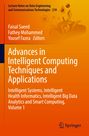 "Advances in Intelligent Computing Techniques and Applications" steht in weiß auf einem orangefarbenen Hintergrund. Springer-Logo.