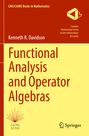 Oben: "CMS/CAIMS Books in Mathematics", Autor: "Kenneth R. Davidson", Titel: "Functional Analysis and Operator Algebras". Links oben zwei Logos.